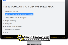 YCS Makes Top 10 Best Companies To Work For In Las Vegas NV | Taxi Las